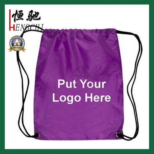 HC-3003 polyester drawstring backpack bag