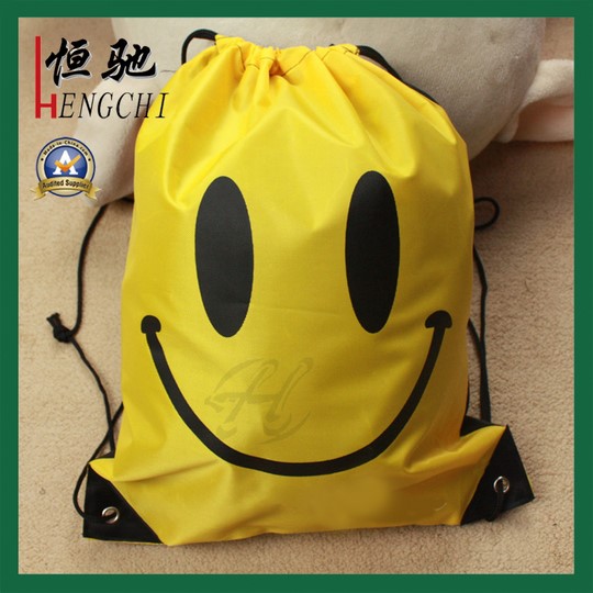 HC-3005 polyester drawstring backpack bag