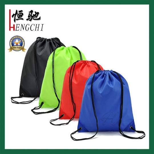 HC-3017 polyester drawstring backpack bag
