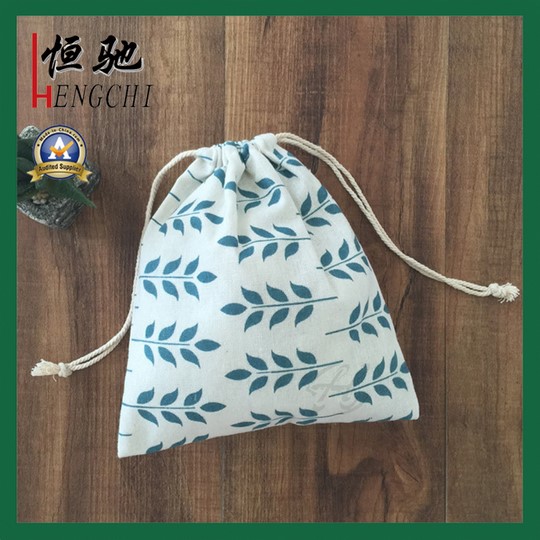 HC-3026 cotton Canvas drawstring backpack bag