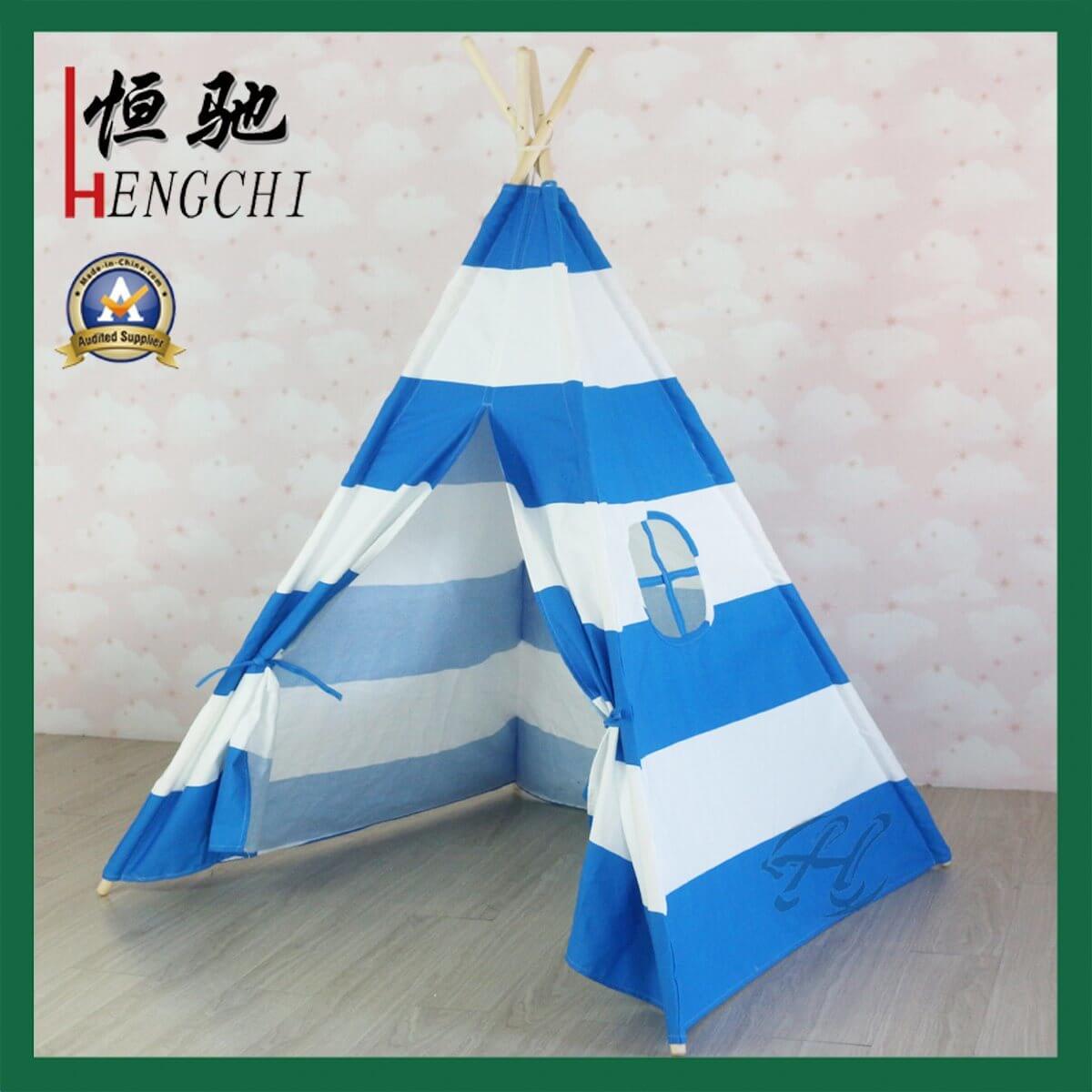 All-Seasons-Strip-100-Cotton-Tent-Kids-Play-Canvas-Tent